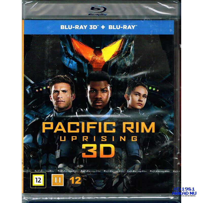 PACIFIC RIM UPRISING 3D BLU-RAY 3D + BLU-RAY