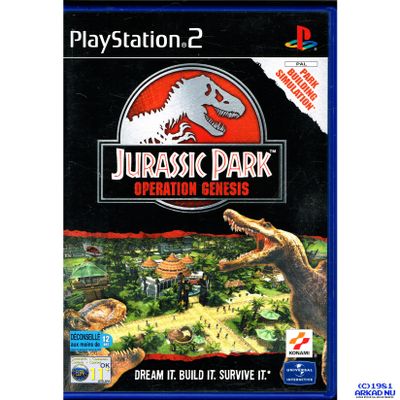 JURASSIC PARK OPERATION GENESIS PS2