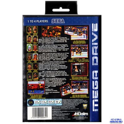 WWF RAW MEGADRIVE