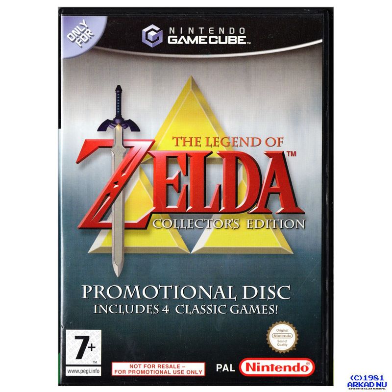 THE LEGEND OF ZELDA COLLECTORS EDITION GAMECUBE