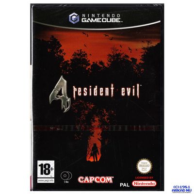 RESIDENT EVIL 4 GAMECUBE SVENSK UTGÅVA NYTT