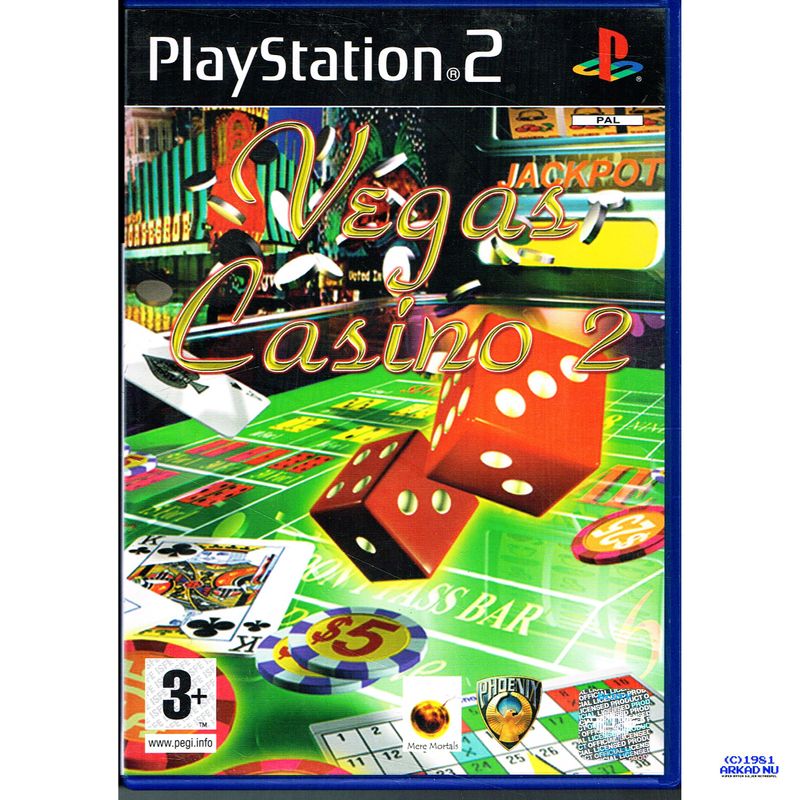 VEGAS CASINO 2 PS2