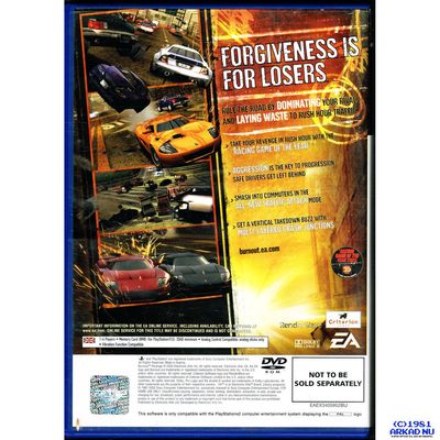 BURNOUT REVENGE PS2