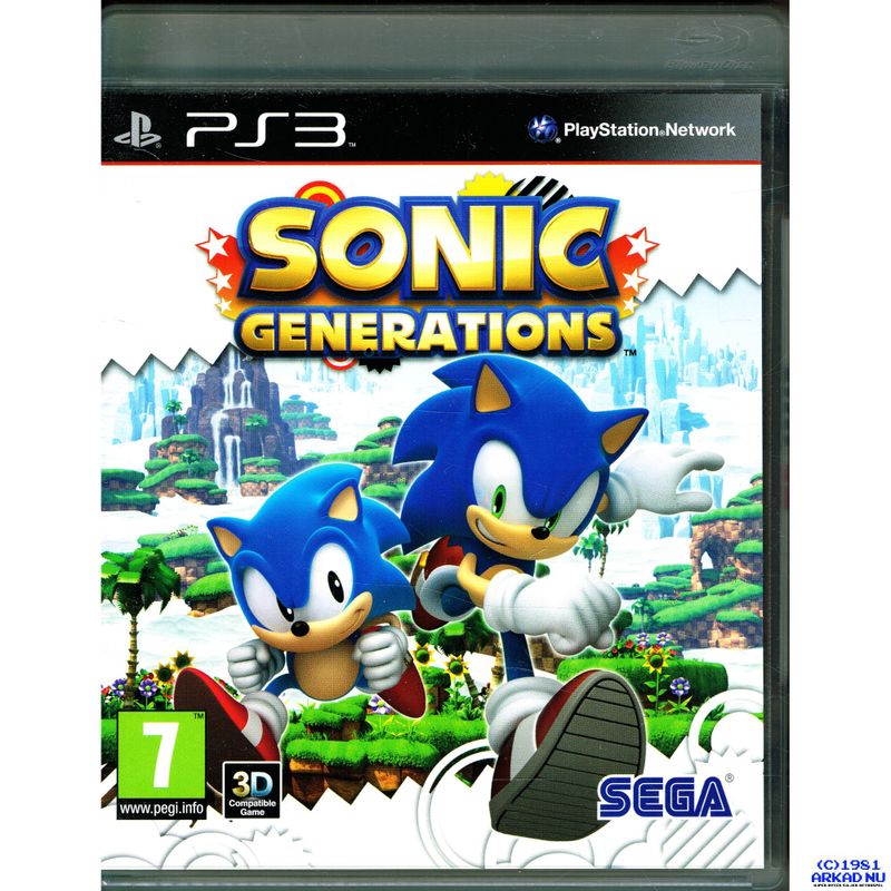 SONIC GENERATIONS PS3