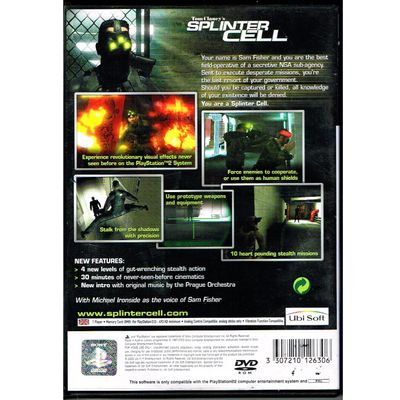 SPLINTER CELL PS2