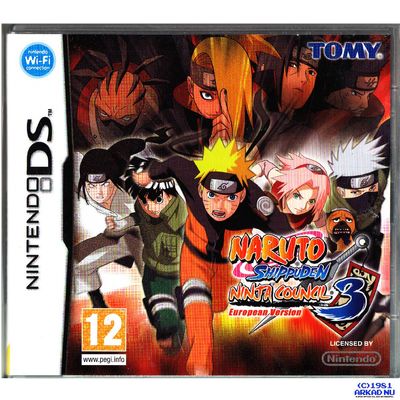 NARUTO SHIPPUDEN NINJA COUNCIL 3 EUROPEAN VERSION DS