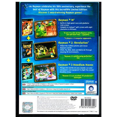 RAYMAN 10TH ANNIVERSARY PS2