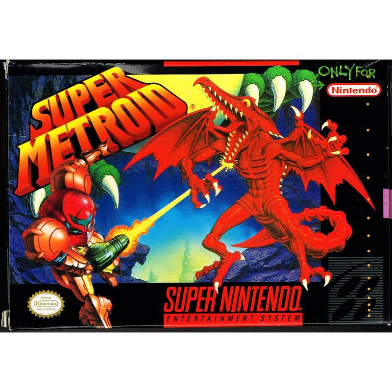 SUPER METROID SNES NTSC USA