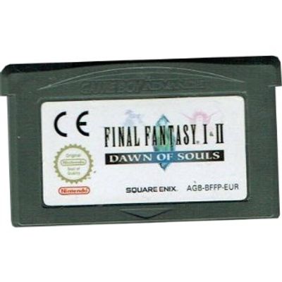 FINAL FANTASY I & II DAWN OF SOULS GBA