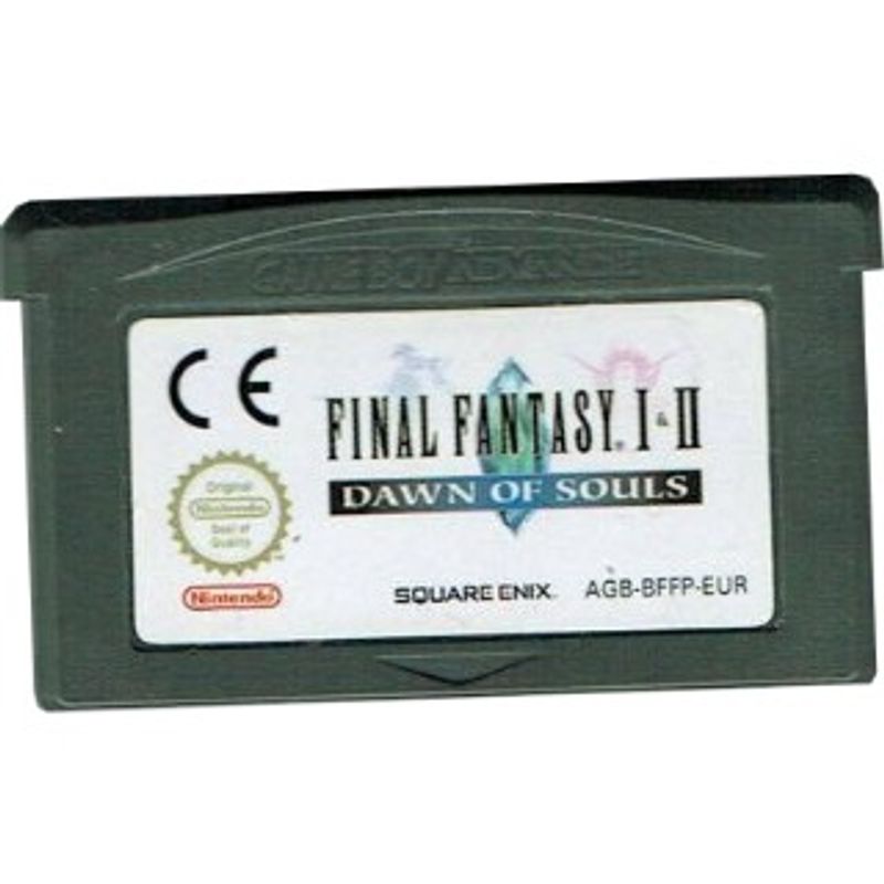 FINAL FANTASY I & II DAWN OF SOULS GBA