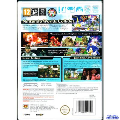 SUPER SMASH BROS BRAWL WII