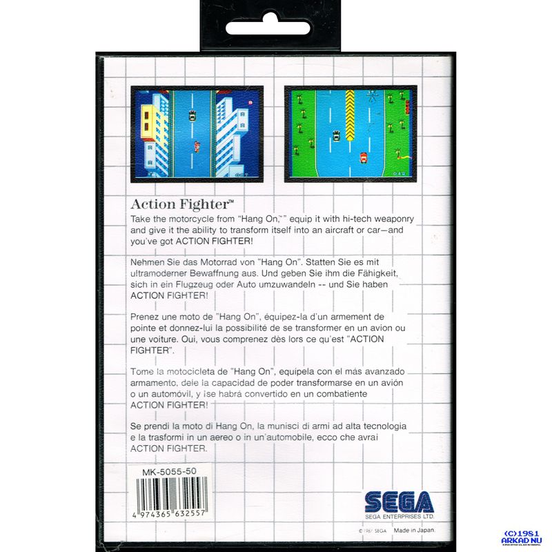 ACTION FIGHTER MASTERSYSTEM