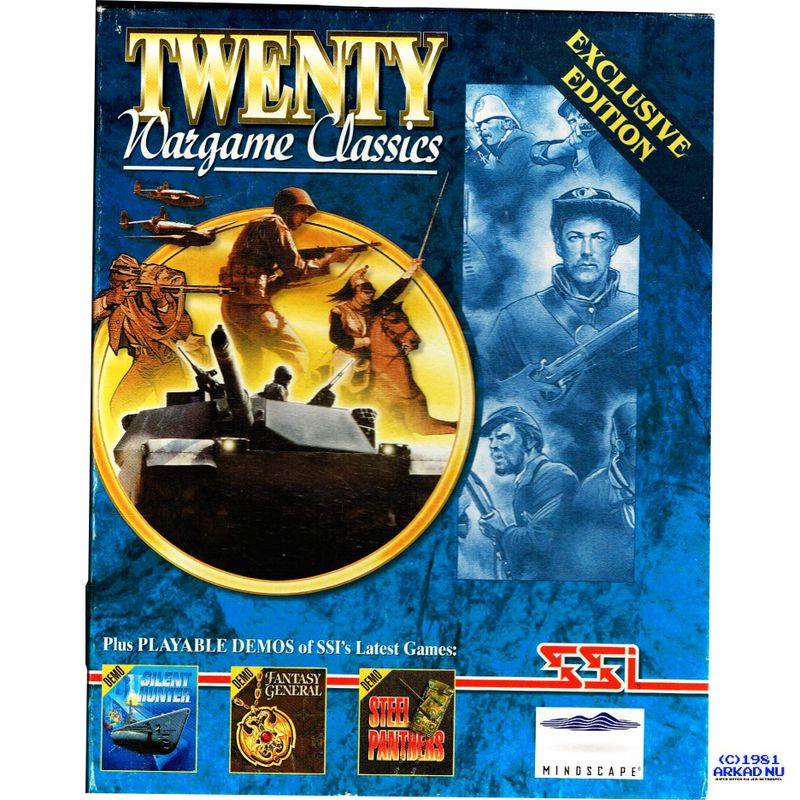 TWENTY WARGAME CLASSICS PC BIGBOX