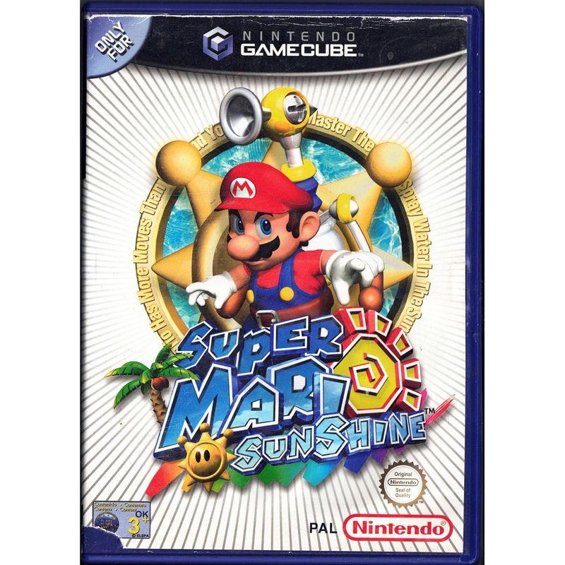 SUPER MARIO SUNSHINE GAMECUBE