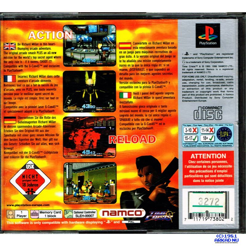 TIME CRISIS PS1