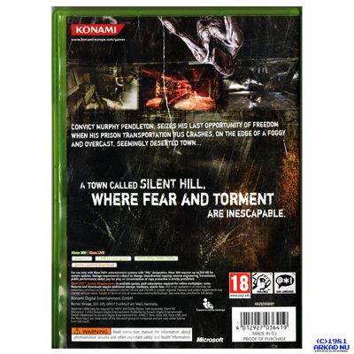 SILENT HILL DOWNPOUR XBOX 360