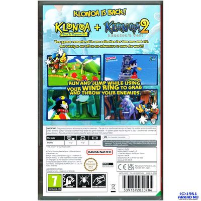 KLONOA PHANTASY REVERIE SERIES SWITCH