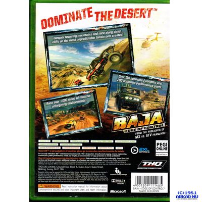 BAJA EDGE OF CONTROL XBOX 360