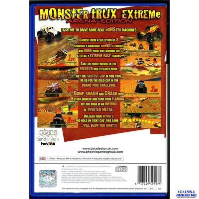 MONSTER TRUX EXTREME ARENA EDITION PS2