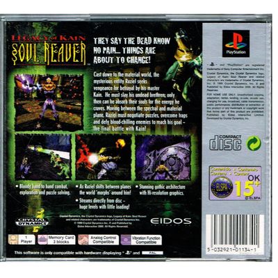 LEGACY OF KAIN SOUL REAVER PS1