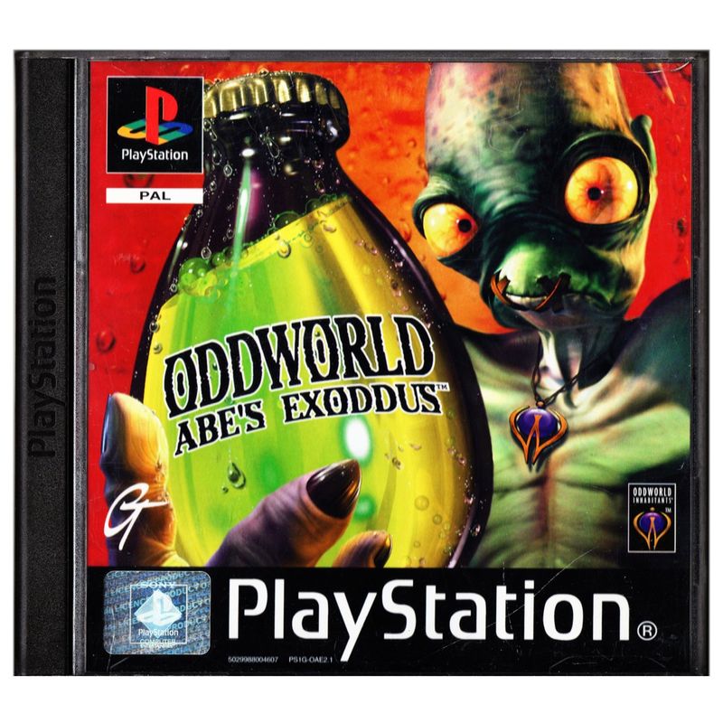 ODDWORLD ABES EXODDUS PS1