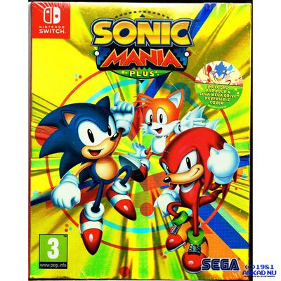 SONIC MANIA PLUS SWITCH