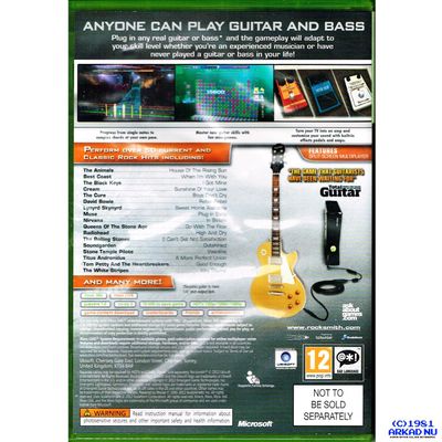 ROCKSMITH XBOX 360