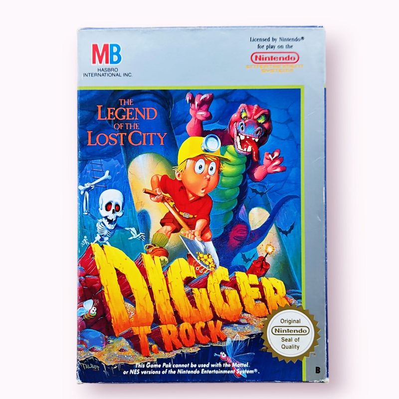 DIGGER T ROCK THE LEGEND OF THE LOST CITY NES