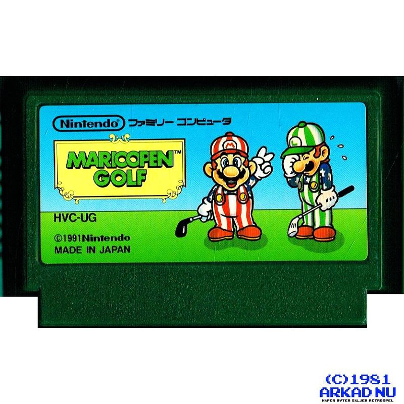 MARIO OPEN GOLF FAMICOM