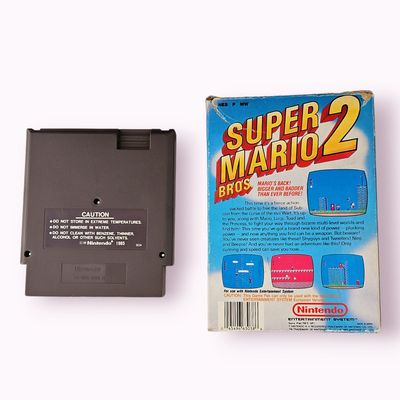 SUPER MARIO BROS 2 BIG BOX NES SCN