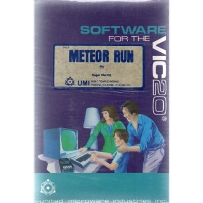 METEOR RUN VIC 20 CARTRIDGE NYTT