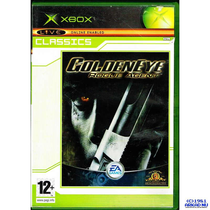 GOLDENEYE ROGUE AGENT XBOX