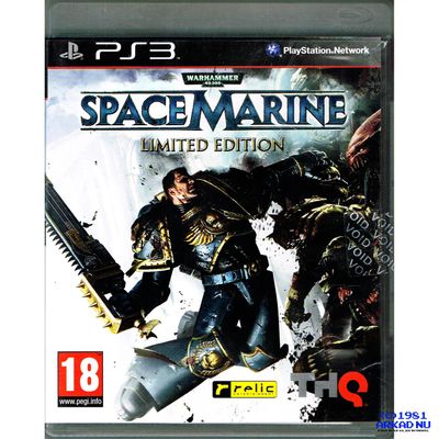 WARHAMMER 40000 SPACE MARINE LIMITED EDITION PS3