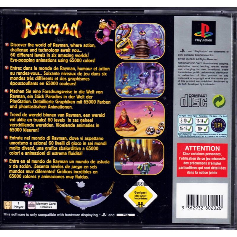 RAYMAN PS1