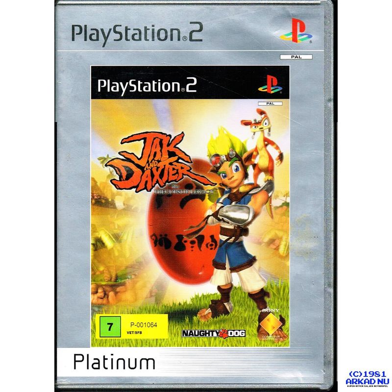 JAK AND DAXTER THE PRECURSOR LEGACY PS2