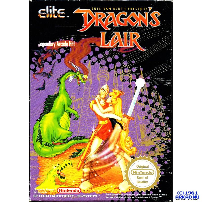 DRAGONS LAIR NES SCN