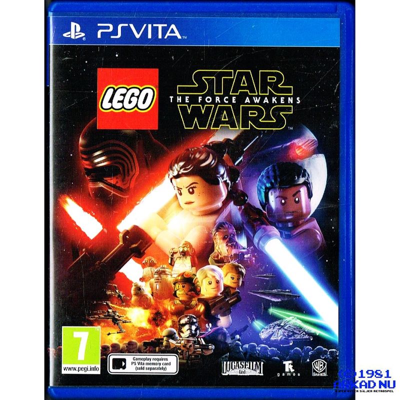 LEGO STAR WARS THE FORCE AWAKENS PS VITA