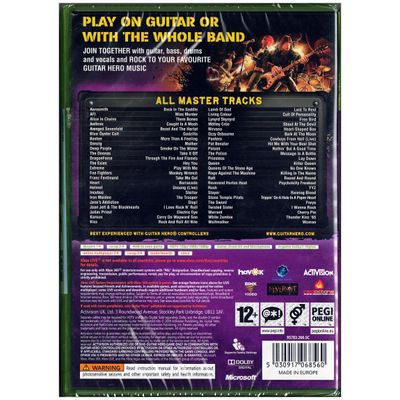 GUITAR HERO GREATEST HITS XBOX 360