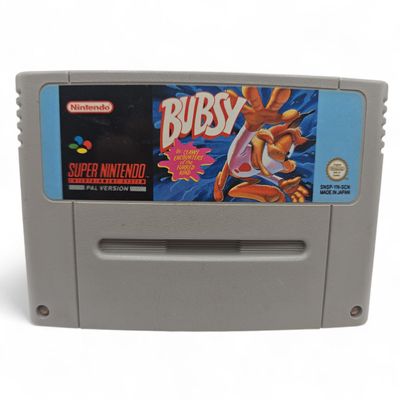 BUBSY IN CLAWS ENCOUNTERS OF THE FURRED KIND SNES