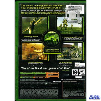 OPERATION FLASHPOINT ELITE XBOX