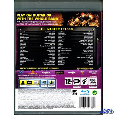 GUITAR HERO GREATEST HITS PS3