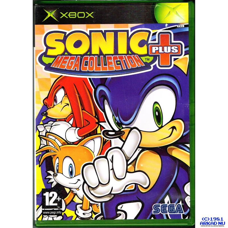 SONIC MEGA COLLECTION PLUS XBOX