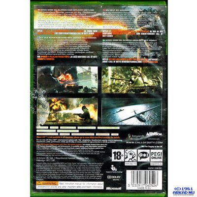 CALL OF DUTY WORLD AT WAR XBOX 360