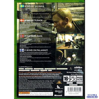 007 QUANTUM OF SOLACE XBOX 360