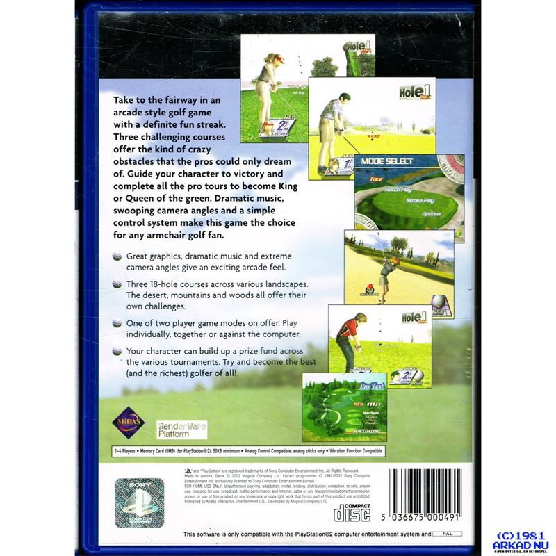 GO GO GOLF PS2