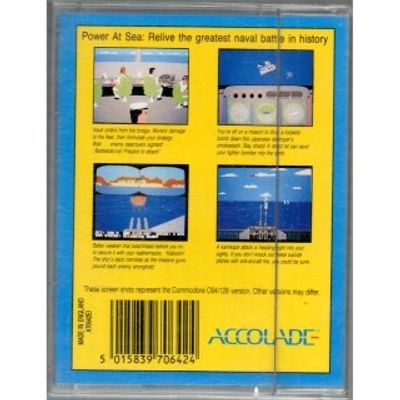 POWER AT SEA C64 TAPE