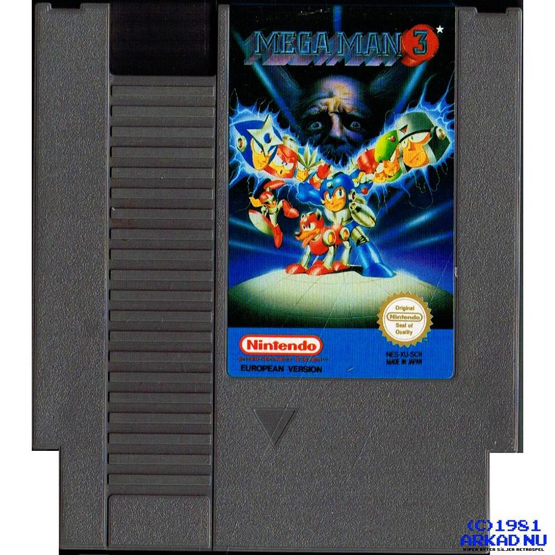 MEGA MAN 3 NES SCN