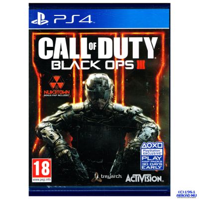 CALL OF DUTY BLACK OPS III PS4