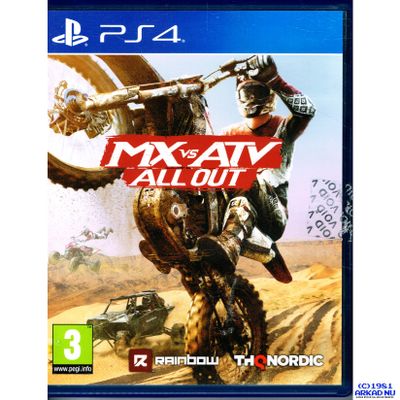 MX VS ATV ALL OUT PS4