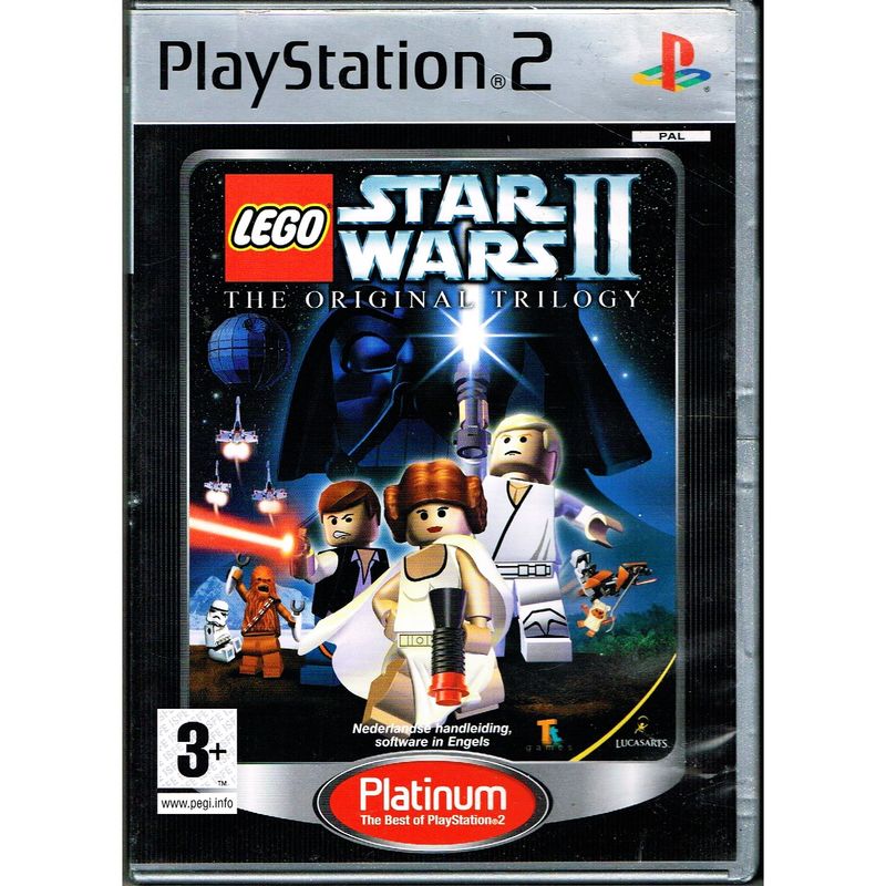 LEGO STAR WARS II THE ORIGINAL TRILOGY PS2 HOLLÄNDSK UTGÅVA